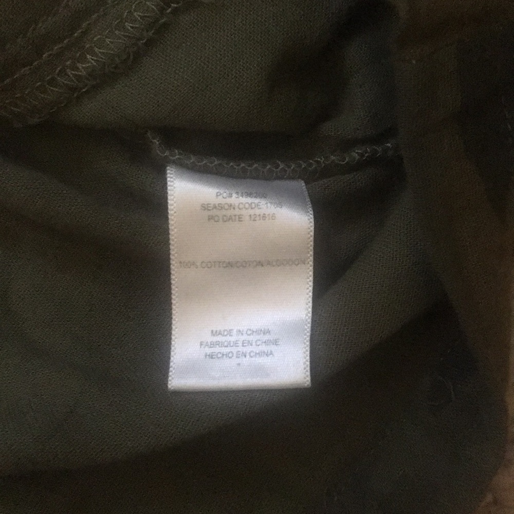 Splendid Camo Button/Zip Tee - image 5